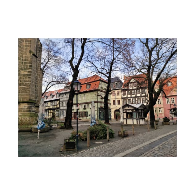 Half-timbered house in Quedlinburg by Gourmetkater