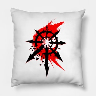 Blood Chaos Star Pillow