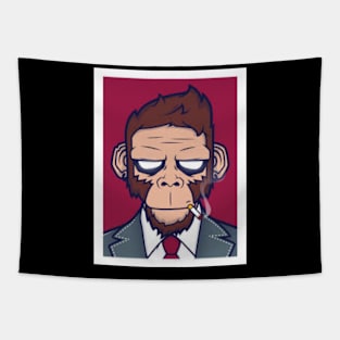 the monkey 3 Tapestry