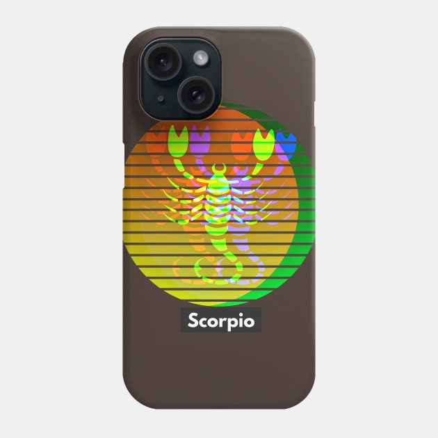 SCORPIO zodiac birthday Phone Case by PersianFMts