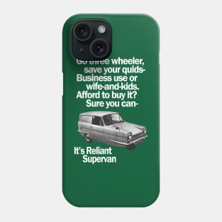 RELIANT SUPERVAN - advert Phone Case