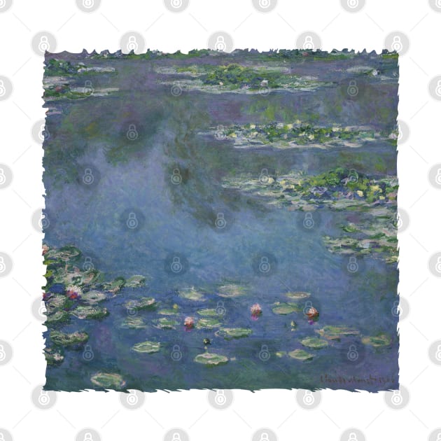 "Water Lilies" by Claude Monet by Pinkazoid