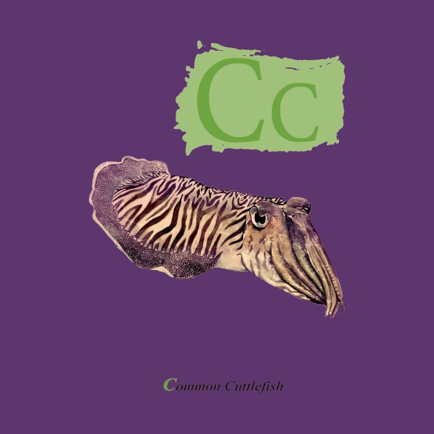 C is for Cuttlefish by IndiasIllustrations