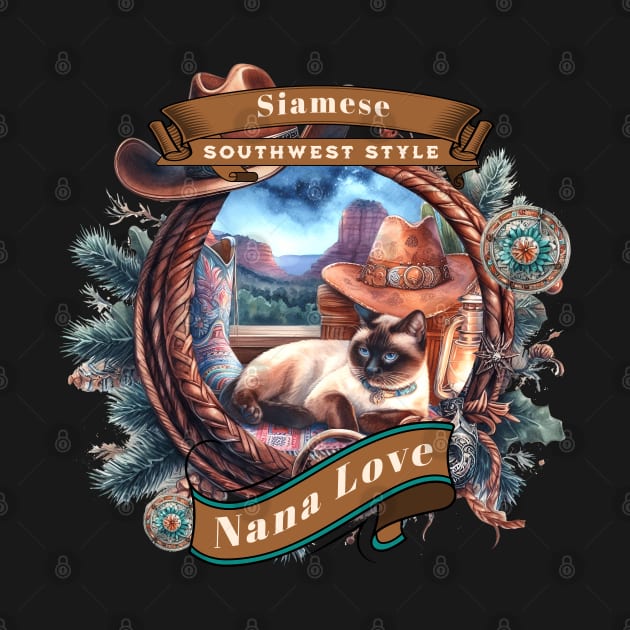 Sedona Cat Southwest Style Nana Love 56Z by catsloveart