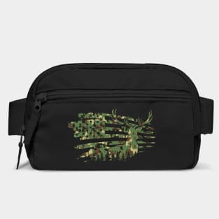Camo American USA US Flag Deer Hunter Whitetail Buck Hunting Bag