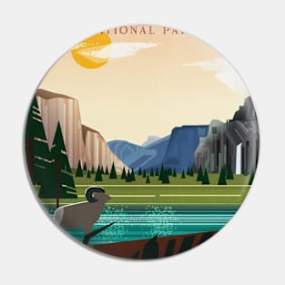 Yosemite national park Pin