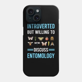 Introverted Entomology Entomologist Insect Insects Bug Bugs Phone Case