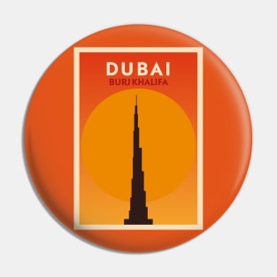 Dubai Burj Khalifa Pin