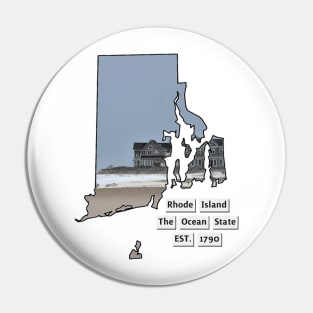 Rhode Island USA Pin