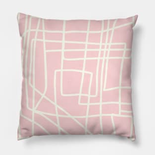 Lost in Pink Pillow