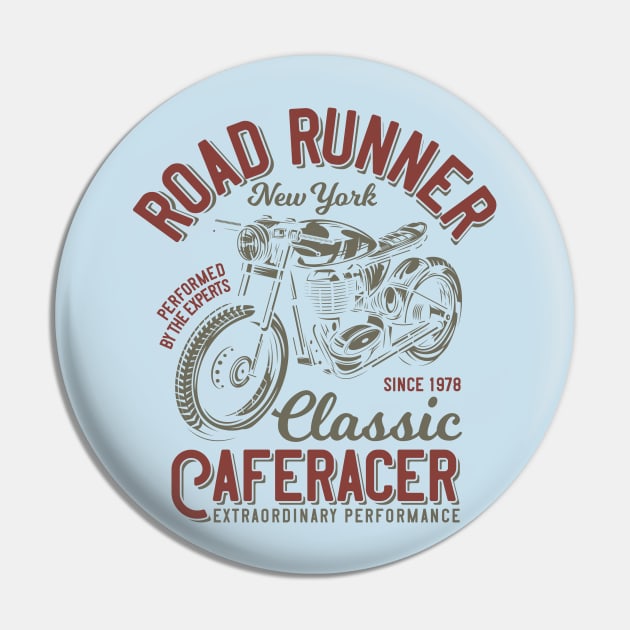 Classic Cafe Racer Pin by Verboten