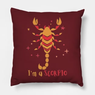I'm a Scorpio Pillow