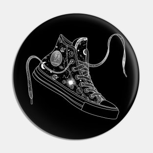 Copy of Scorpio high tops - Space laces Pin