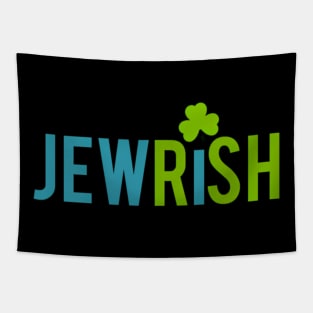 Jewish St Patricks Day Shamrock Jewish Irish Tapestry