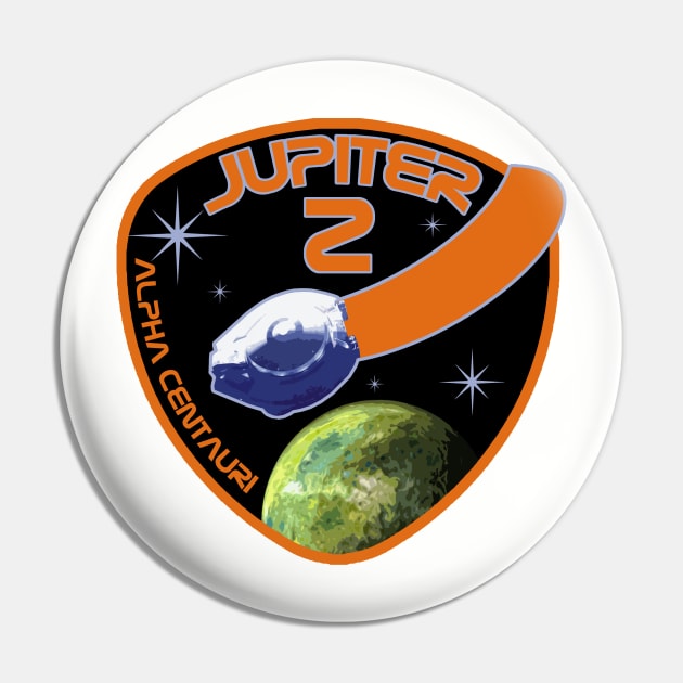 Jupiter 2 Patch Pin by PopCultureShirts