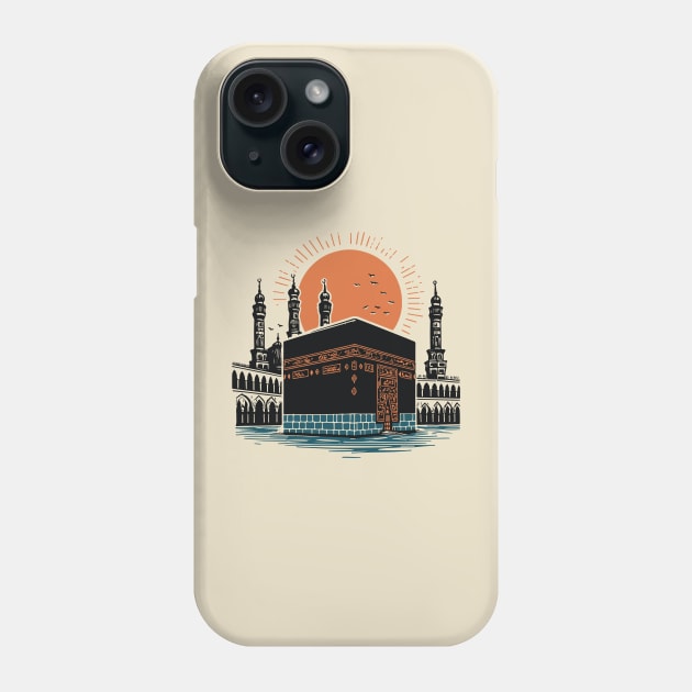 holy kaaba - mecca V1 Phone Case by Yaydsign