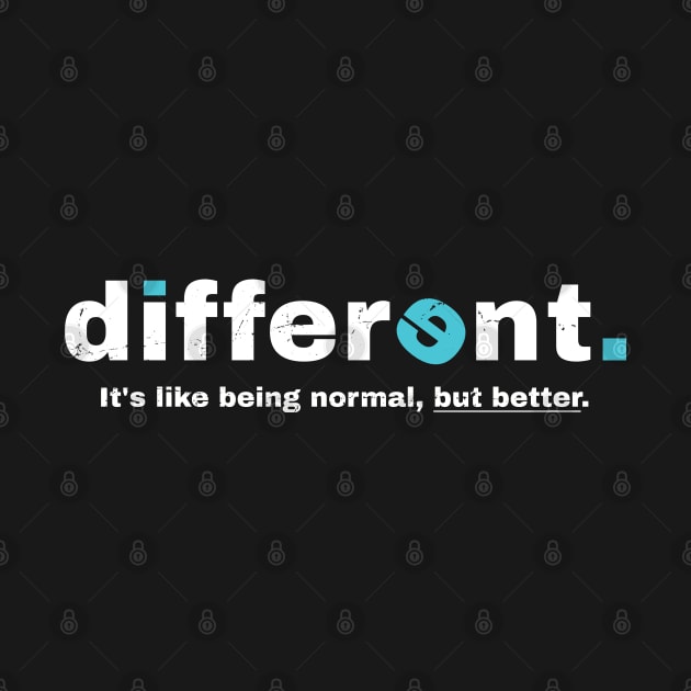 Different. be kind autism logo awareness month by FFAFFF