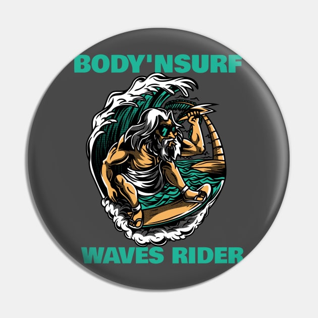 Summer Zeus Pin by bodyinsurf
