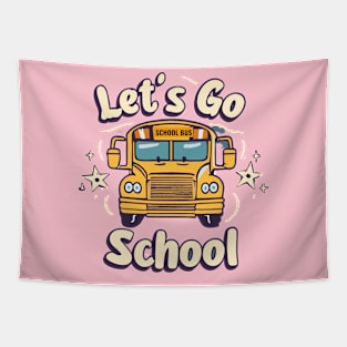 School-bus-driver Tapestry