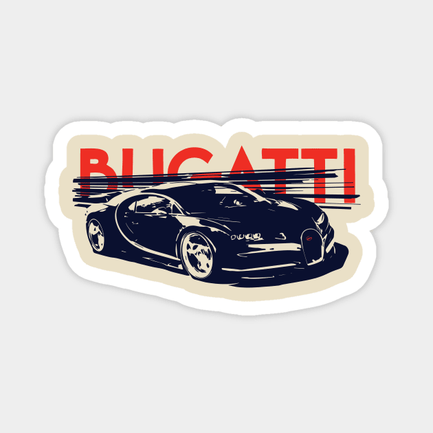 hypercar shirt Magnet by retroracing