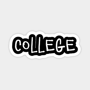 Crayon College Magnet