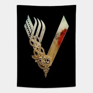 Vikings Gold Tapestry