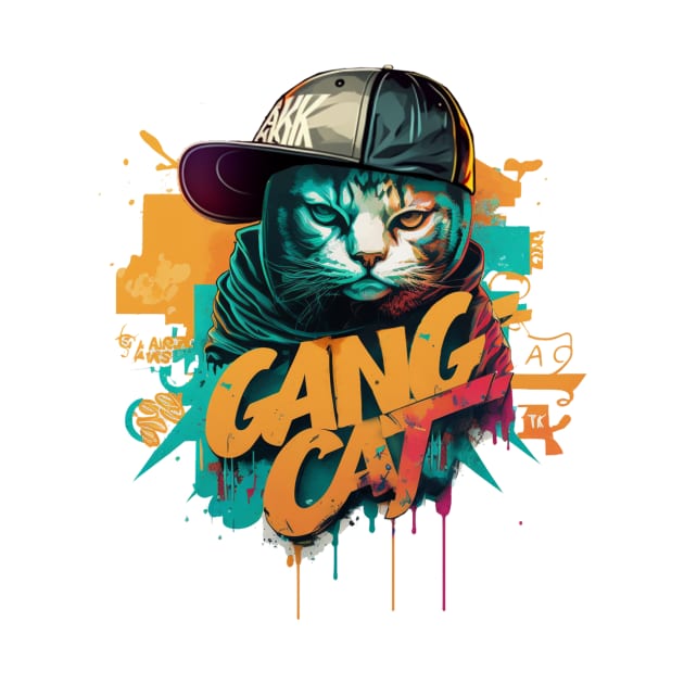 gangcat by retrocolorz