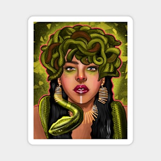 Ethnic Medusa Magnet