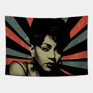 Anita Baker || Vintage Art Design || Exclusive Art Tapestry