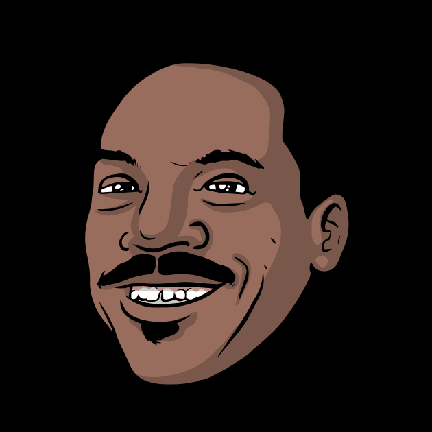 Baddest Eddie Murphy ('s Head) by Baddest Shirt Co.