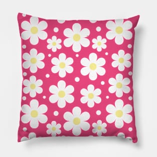 Beautiful Daisy flowers Pillow