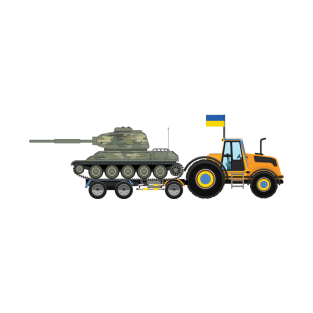 Funny Ukrainian Tractor T-Shirt