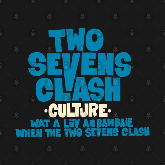 Culture - "Two Sevens Clash" Album - T-Shirt by Boogosh