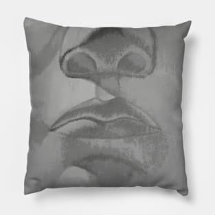 Painted face Pillow