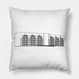 Arne Jacobsen • Mainz City Hall • Mainz, Germany Pillow