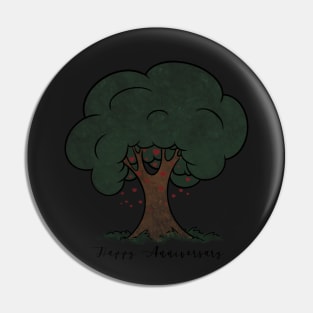 Happy Anniversary Card Pin