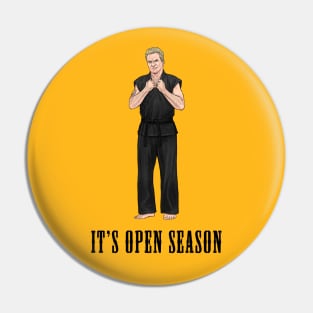 It's Open Season Pin