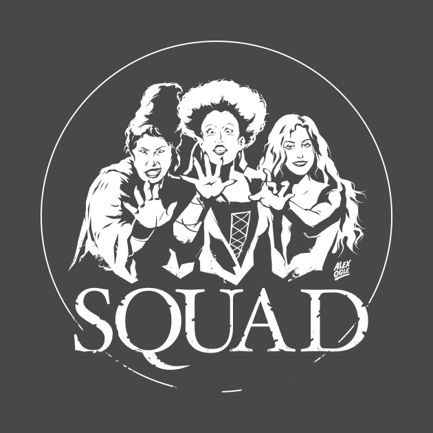 Hocus Pocus Sister Squad T-Shirt by alexogle