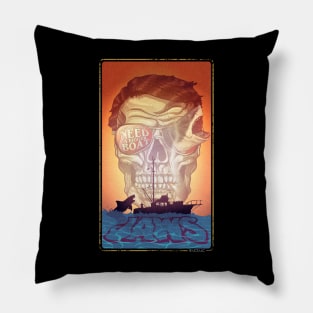 jaws, movie quote, you're gonna need a bigger boat Pillow