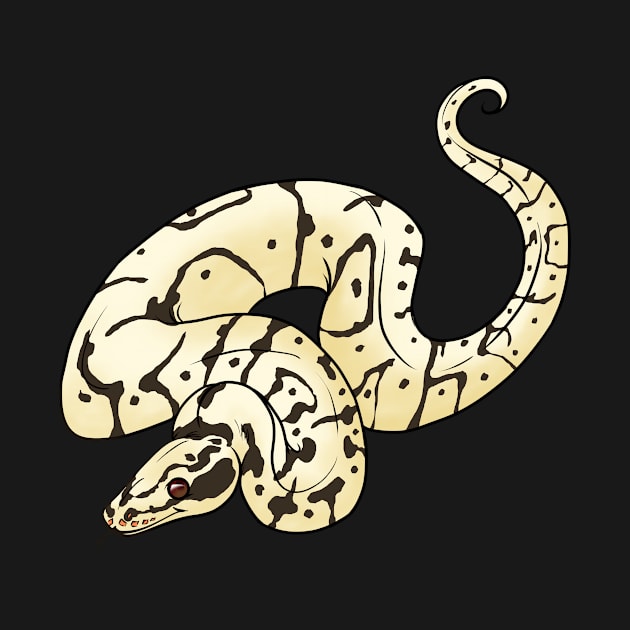 Bumblebee Ball Python by TwilightSaint