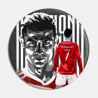 Cristiano Ronaldo in Red Pin