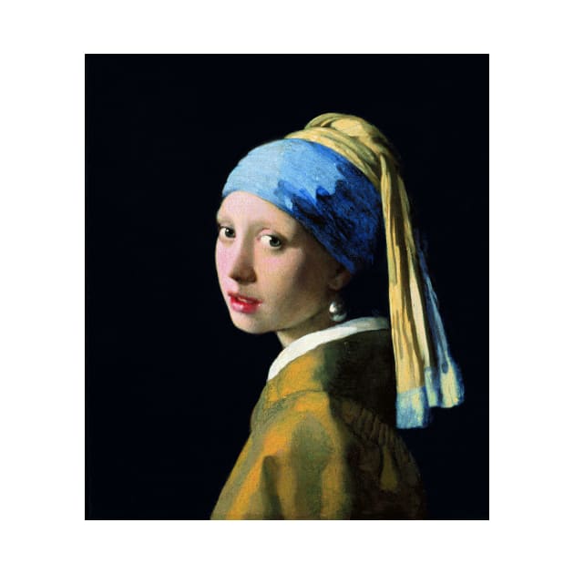 Jan Vermeer Girl With A Pearl Earring by fineartgallery