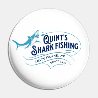 Quint's Shark Fishing - Amity Island Pin