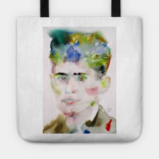 FRANZ KAFKA watercolor portrait .3 Tote