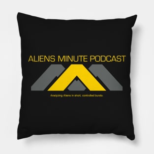Alien(s)MinuteLogo Pillow