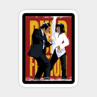 Pulp Fiction Dance Magnet