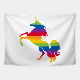 Rainbow Unicorn Tapestry