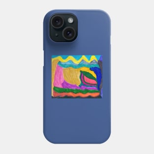 Unique all Different  Shapes With Colourful Backgrounds Phone Case