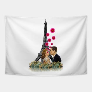 Paris France Tapestry