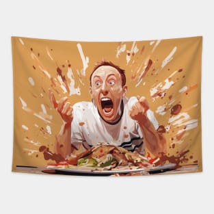 Joey Chestnut Tapestry